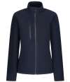 RG2104 TRF628 Regatta Honestly Made Ladies Recycled Fleece Jacket Navy colour image